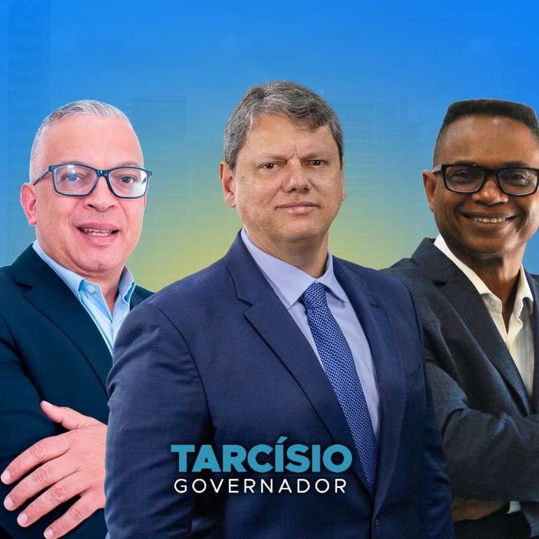 Geisel Duarte (Republicanos) foi apoiado por Tarcísio no primeiro turno em Diadema