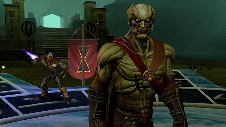 Raziel e Kain em Legacy of Kain: Soul Reaver 1 & 2 Remastered