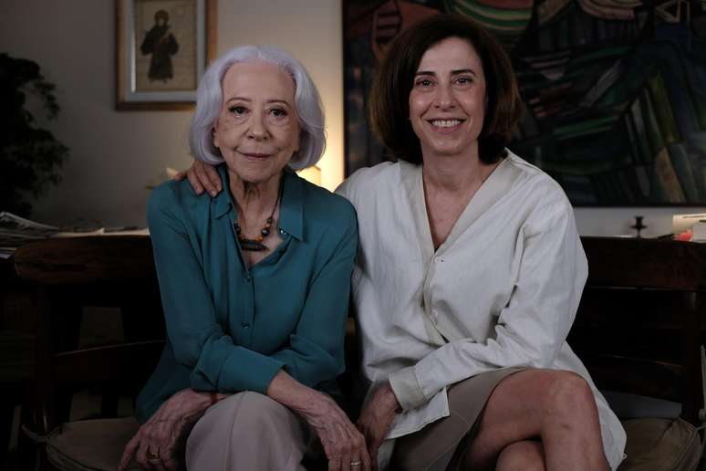 Fernanda Montenegro e Fernanda Torres, Divulgação Globo