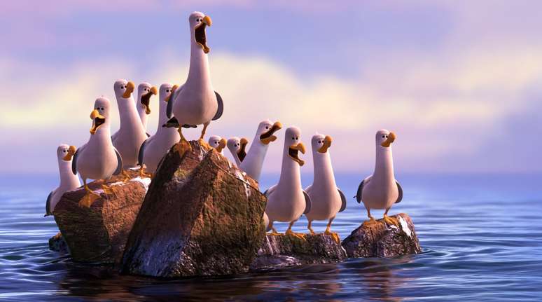 Seagulling refere-se a quando pessoas agem como as gaviotas gananciosas na animação Procurando Nemo: "meu, meu, meu" / Imagem: Disney