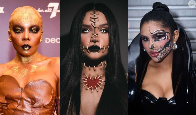 Maquiagem para Halloween: se inspire nestas 30 famosas para arrasar em festas temáticas.