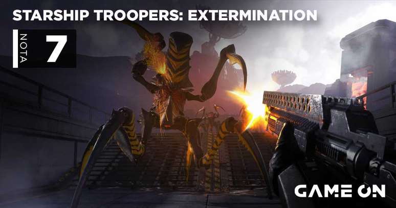 Starship Troopers: Extermination - Nota 7