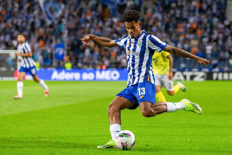 Wenderson Galeno (Porto) durante jogo contra o Farense, no dia 29.09.2024 