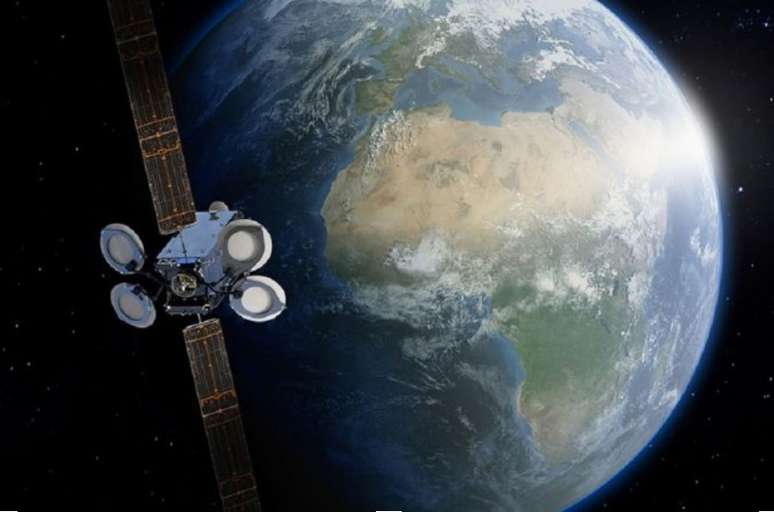 Satélite da Boeing deixa rastro de detritos em Órbita