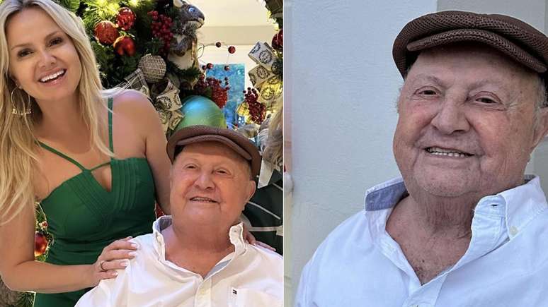 Eliana e o pai Jos&eacute; Bezerra