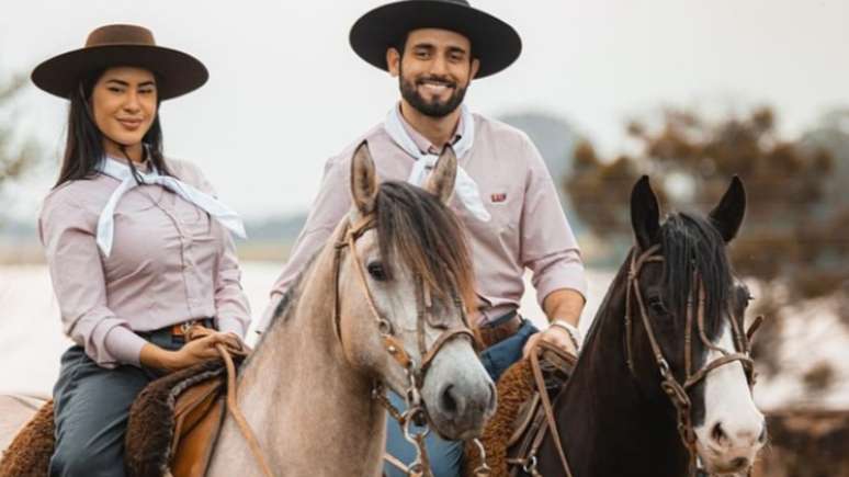 Isabelle Nogueira e Matteus Amaral