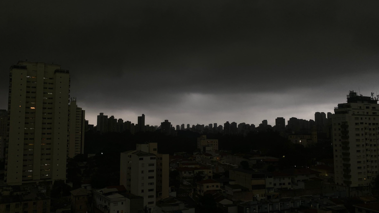 São Paulo um pouco antes das chuvas