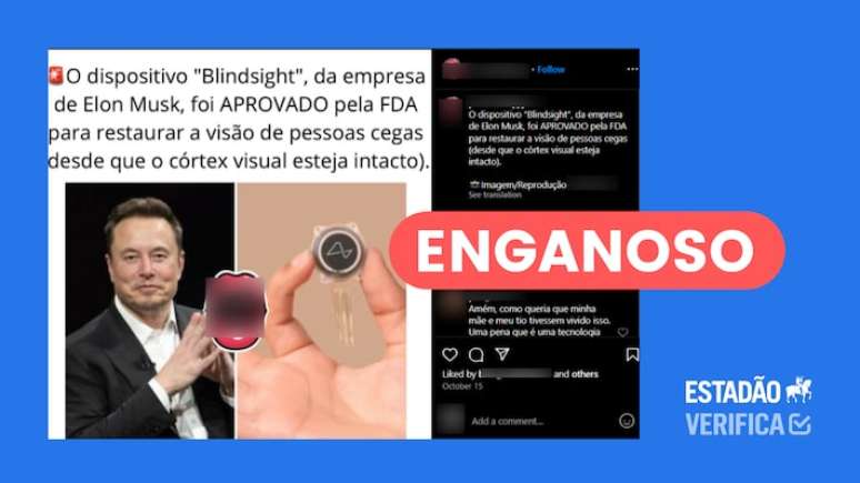 Blindsight não foi aprovado pela FDA