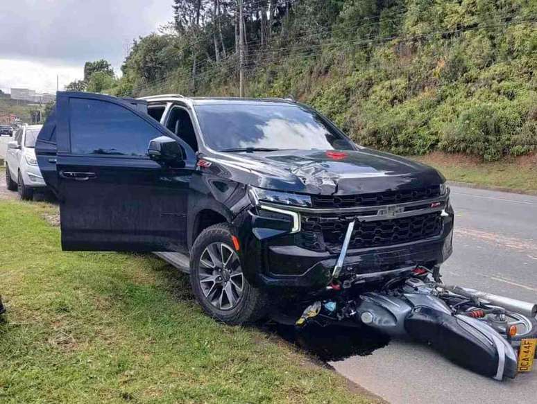 Morelos de Santos tuvo accidente en Colombia -