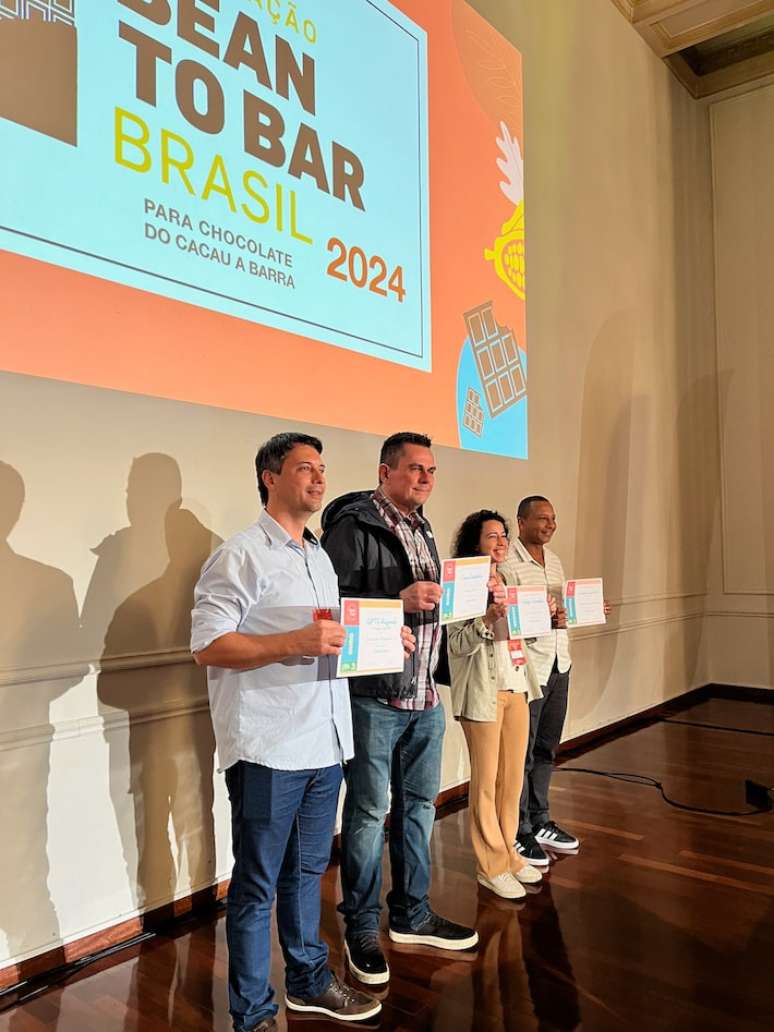 Os vencedores da primeira edição do Prêmio Associação Bean to Bar Brasil 2024