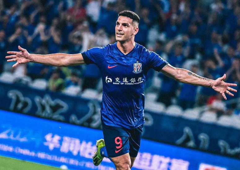 André Luis tem 16 gols na Superliga Chinesa pelo Shanghai Shenhua – Divulgação/Shanghai Shenhua