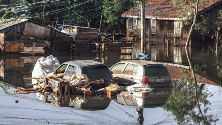 O Rio Grande do Sul foi fortemente castigado pelas intensas chuvas de abril e maio