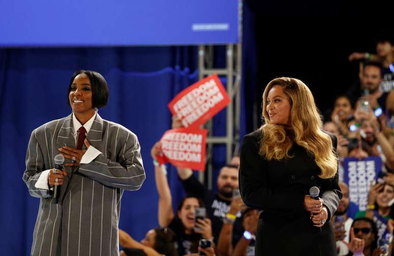 Beyoncé anuncia apoio em Kamala Harris 
