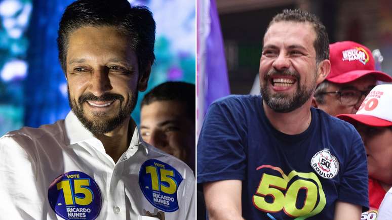 O 2º turno em São Paulo está entre Ricardo Nunes (MDB) e Guilherme Boulos (PSOL)