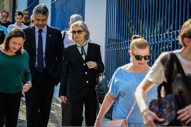 A presidente do Tribunal Superior Eleitoral (TSE), ministra Cármen Lúcia, votou na manhã deste domingo (27), no Colégio Santo Agostinho, zona sul de Belo Horizonte.