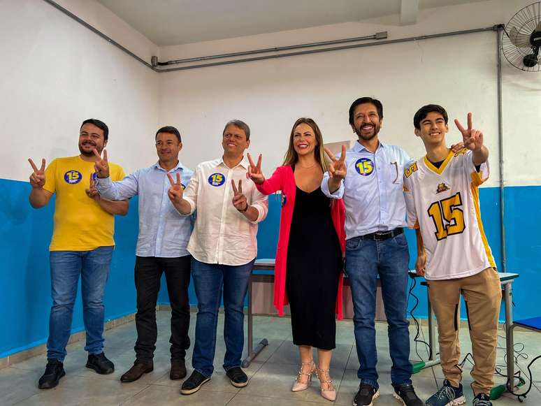 Ricardo Nunes vota em São Paulo