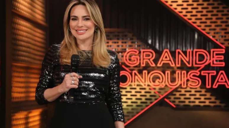 Rachel Sheherazade, apresentadora de 'A Grande Conquista 2'