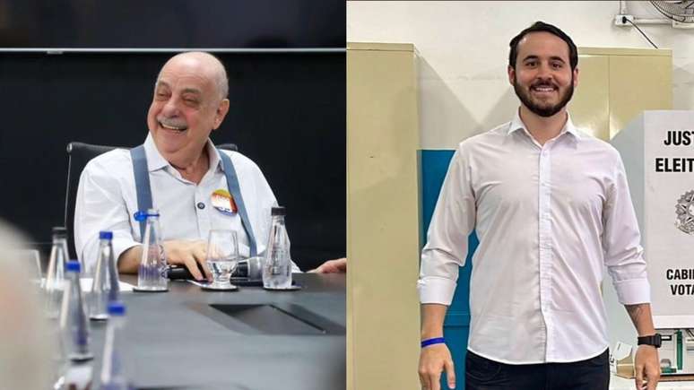 Fuad Noman (à esquerda) tem 77 anos; e Lucas Sanches (à direita), 28