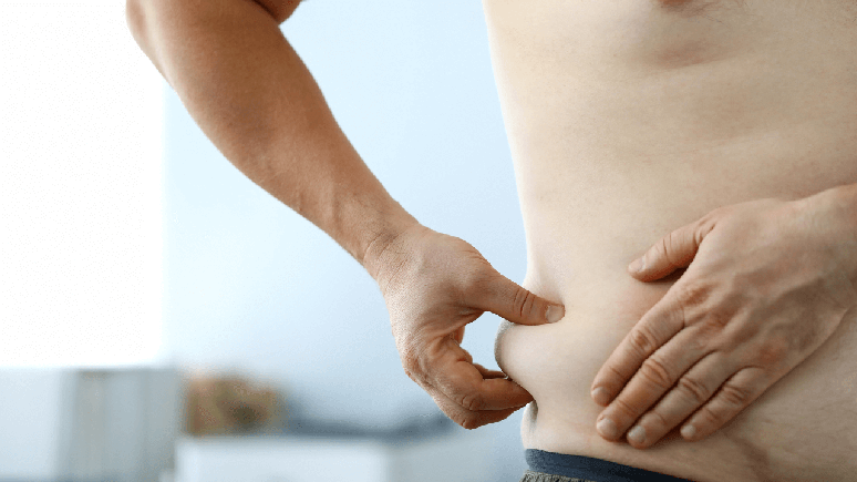 A gordura abdominal pode ser eliminada a partir da adoção de um estilo de vida equilibrado / Foto: Shutterstock