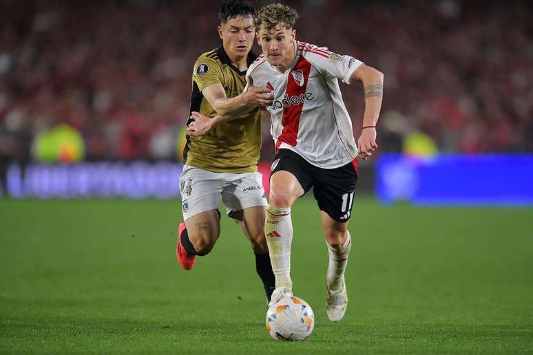 Colidio marcó el gol decisivo para enviar a los Riversiders a las semifinales de la Libertadores.