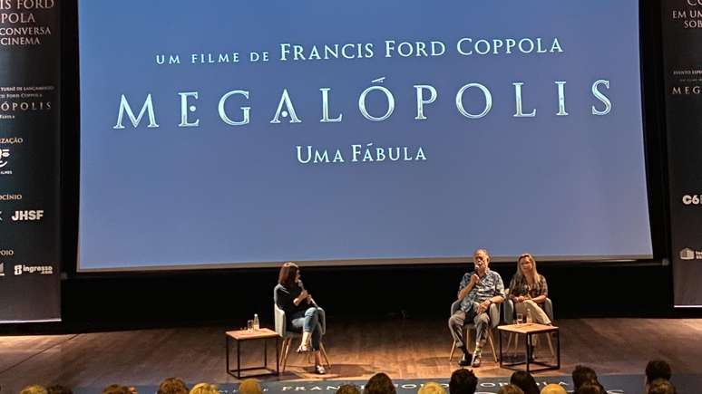 Francis Ford Coppola participa de aula magna no Brasil em turnê de lançamento de 'Megalópolis'