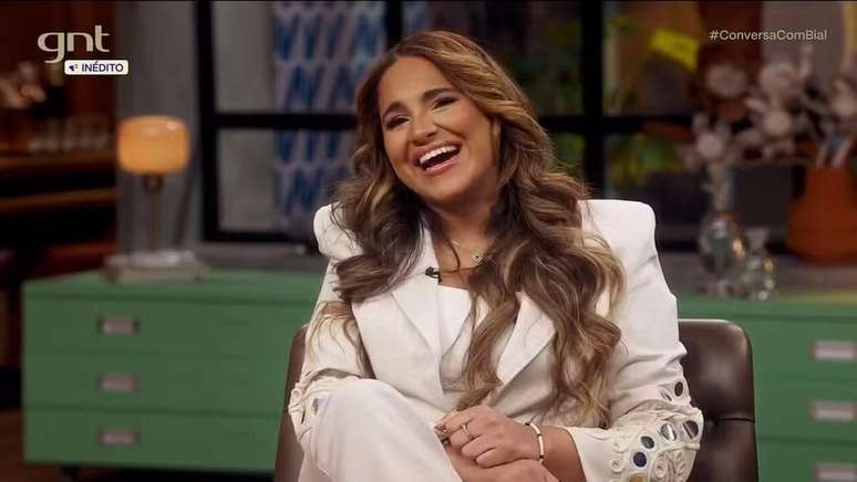 Sara Beatriz en Conversa con Bial -