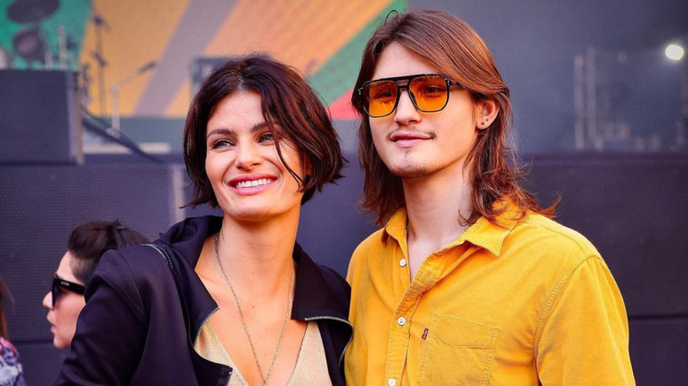 Isabeli Fontana e o filho, Zion Reprodução/Instagram