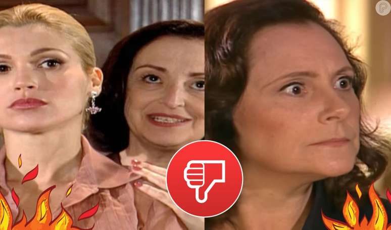 Na novela 'Alma Gêmea', após serem expulsas da casa de Rafael, Débora e Cristina pedem abrigo à Agnes, mas não vai permitir que a dupla more com ela.