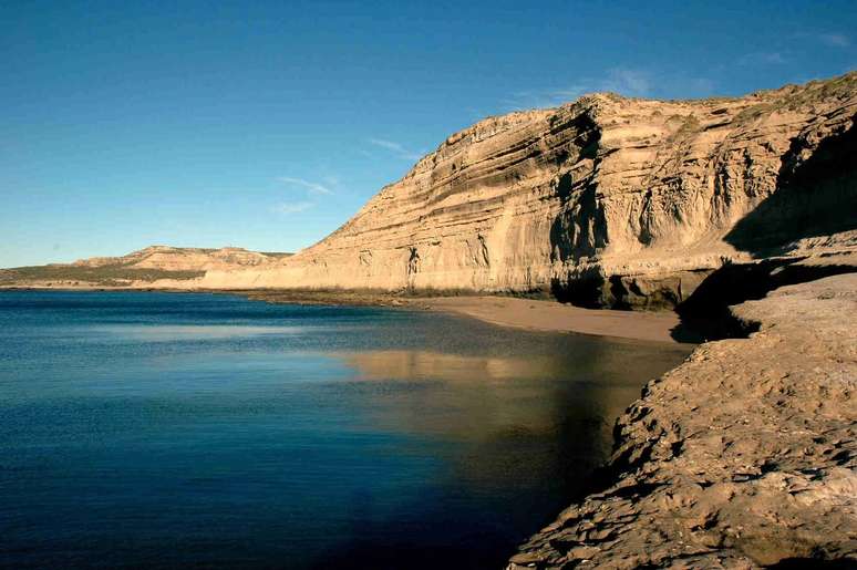 Puerto Pirámides, na Argentina 