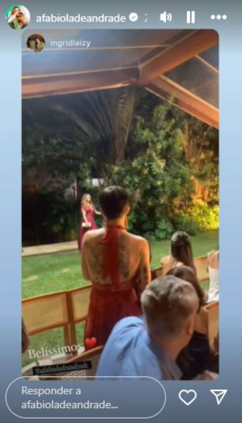 Horas antes de ser preso, Rogério Andrade aparece em imagens de festa de casamento com a família