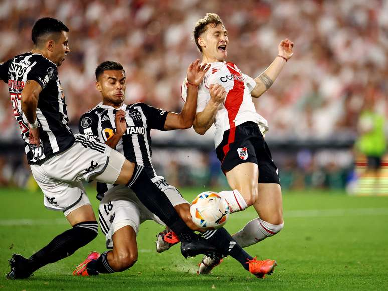 Atl&eacute;tico enfrentou o River Plate na semifinal da Libertadores