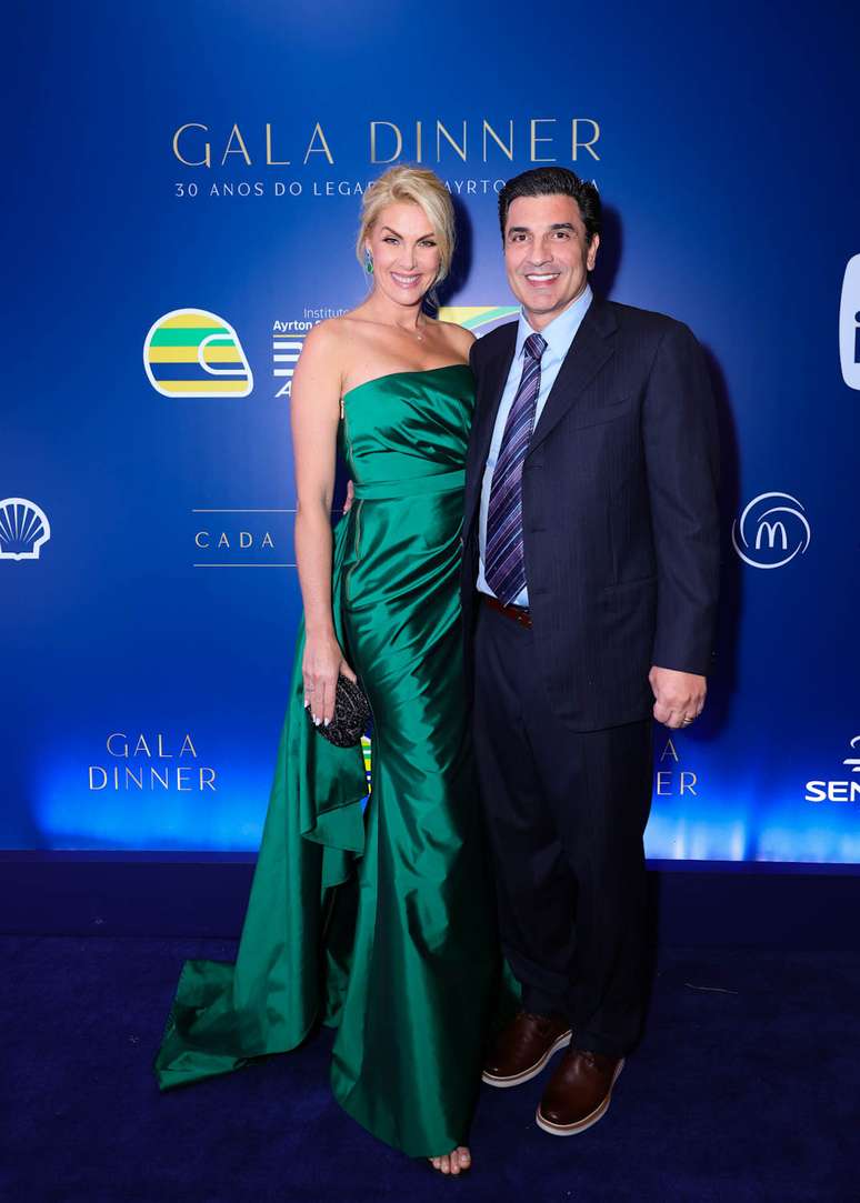 Ana Hickmann e Edu Guedes 