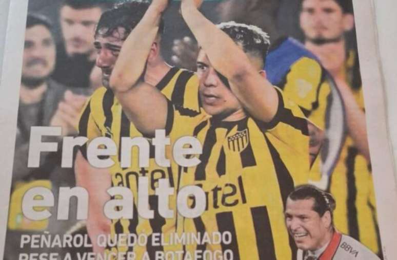 Imprensa uruguaia reconhece o esforço do Peñarol –