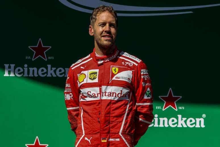 Vettel passou pelo Brasil nesta semana, mas longe do Autódromo de Interlagos.