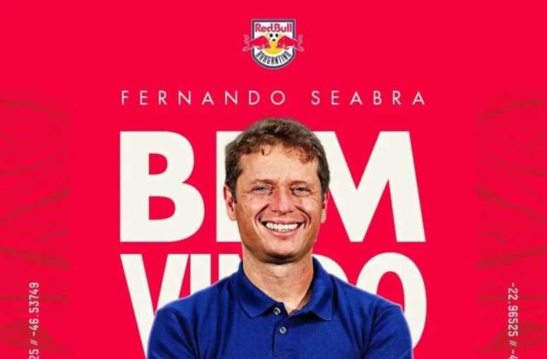 Fernando Seabra está de volta ao Bragantino –