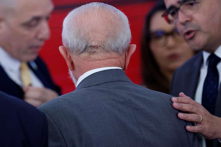 O presidente Luiz In&aacute;cio Lula da Silva