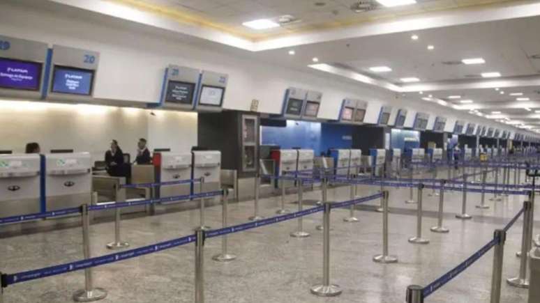 Serviços aeroportuários também estão afetadosp ela greve na Argentina