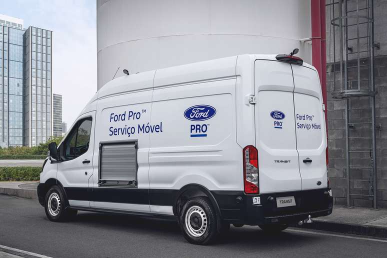 Novo Ford Transit Serviço Móvel