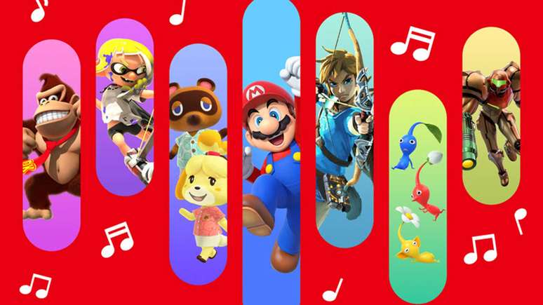 Nintendo lança aplicativo que reúne as trilhas sonoras de suas franquias