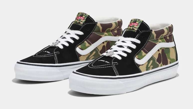 Vans x Bape Sk8-Mid