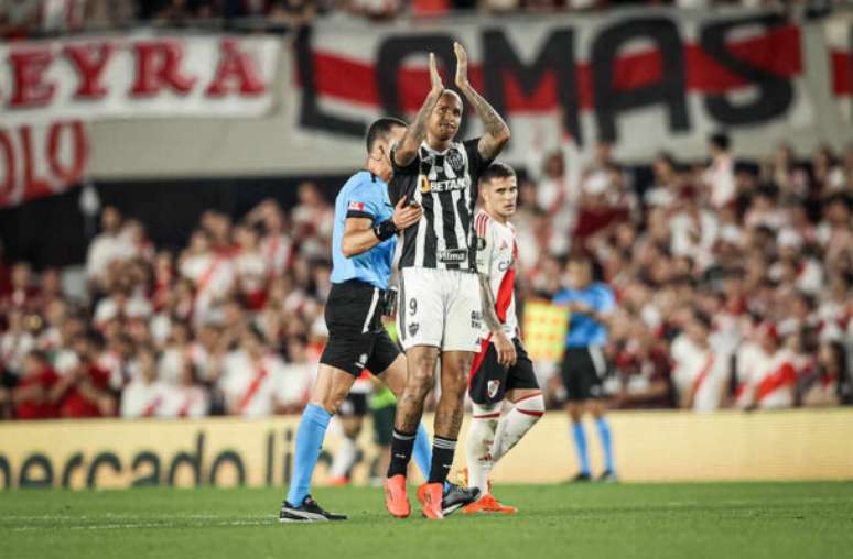 Fotos: Pedro Souza / Atlético - Legenda: Atlético passa pelo River Plate e vai à final da Libertadores. Deyverson foi o cara