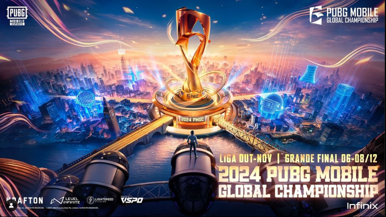 PUBG MOBILE Global Championship 2024 começa com 6 times brasileiros