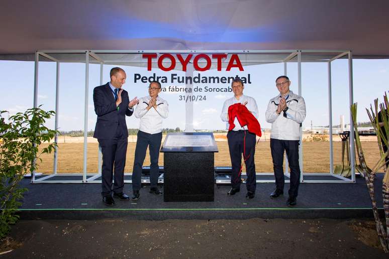 Pedra Fundamental da nova fábrica da Toyota em Sorocaba (SP)