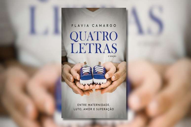 Na autobiografia ‘Quatro Letras’, Flávia Camargo busca acalentar leitoras que passam pelo processo do luto prematuro 