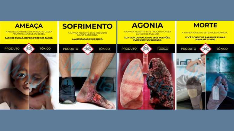 Anvisa approves new images and warnings on cigarette packaging; check