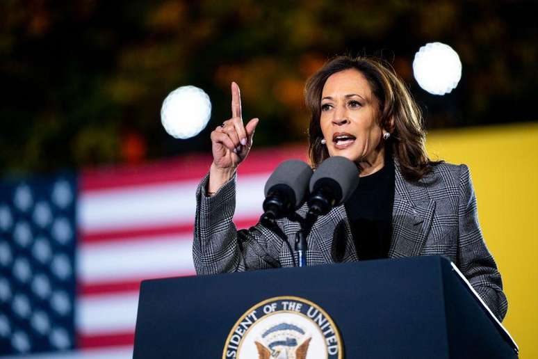 Kamala Harris promete uma 'fronteira segura', se for eleita