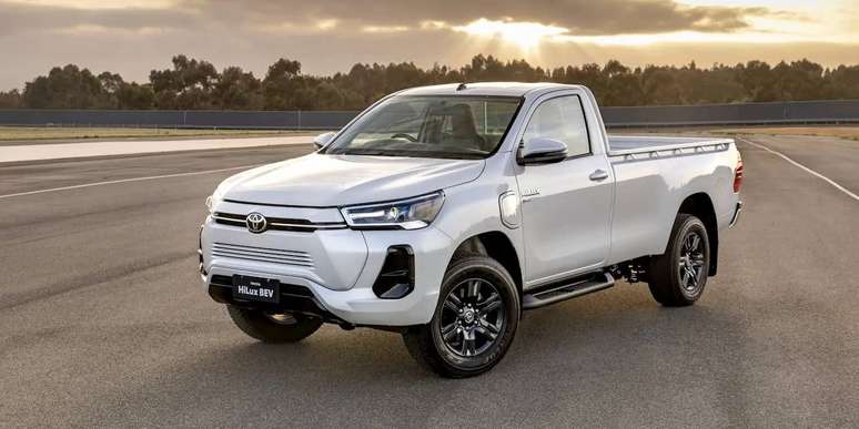 Picape Toyota Hilux elétrica