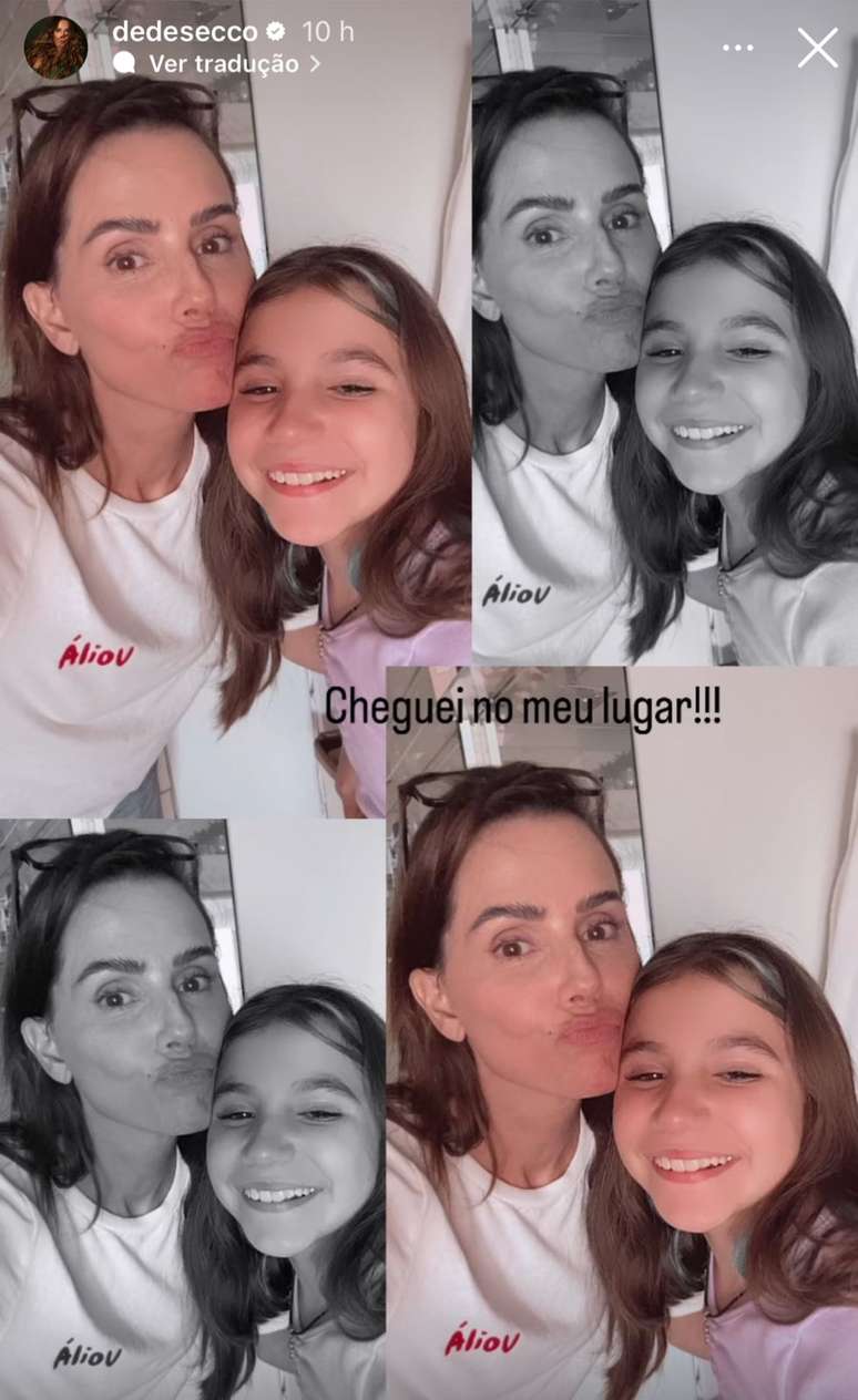 Deborah Secco e Maria Flor (Reprodução/Instagram)