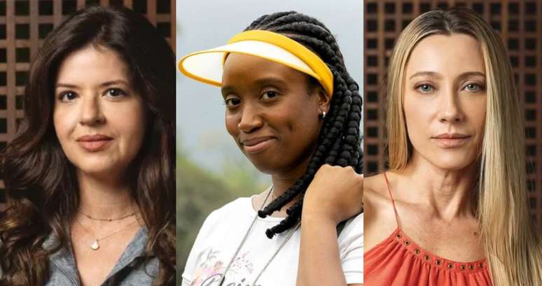 Fátima (Mariana Santos), Dhu (Ivy Souza) e Diana (Vanessa Bueno): dramas convincentes vividos por milhões de mulheres na vida real