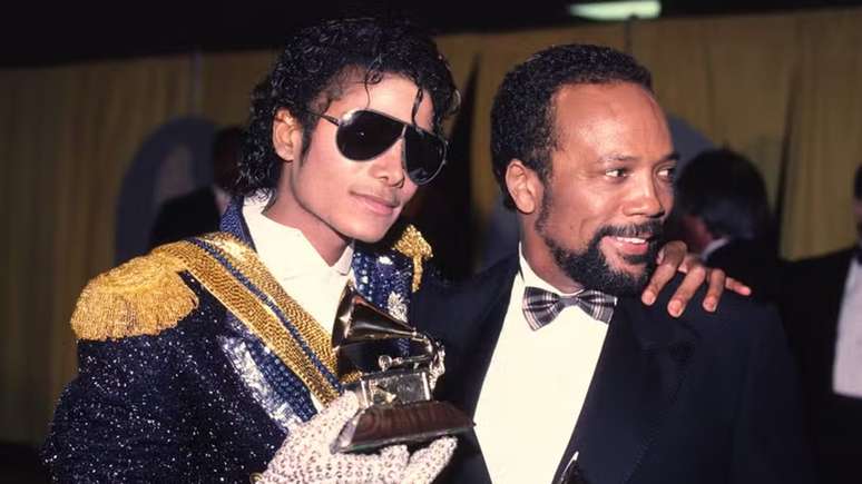 Michael Jackson e Quincy Jones